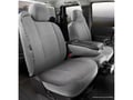 Picture of Fia Wrangler Solid Seat Cover - Gray - Split Seat - 40/20/40 - Built In Seat Belts - Side Airbags - w/o Upper/Lower Center Storage Compartments - Non-Removable Headrests