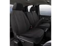 Picture of Fia Wrangler Solid Seat Cover - Front - Black - Split Seat - 40/20/40 - Built In Seat Belts - Side Airbags - w/Upper/Lower Center Storage Compartments - Non-Removable Headrests