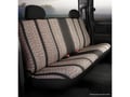 Picture of Fia Wrangler Custom Seat Cover - Saddle Blanket - Front - Black - Bench/Bucket Seats - Mid Back
