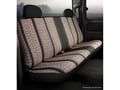 Picture of Fia Wrangler Custom Seat Cover - Saddle Blanket - Black - Front - Bench Seat