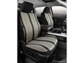 Picture of Fia Wrangler Custom Seat Cover - Saddle Blanket - Black - Bucket Seats - Adjustable Headrests - Airbag - Armrests - Fold Down Flat Backrest On Passenger Side - Headrest Cover