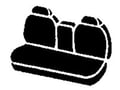 Picture of Fia Wrangler Custom Seat Cover - Saddle Blanket - Black - Front - Split Backrest 40/20/40 - Solid Cushion - Armrest/Storage