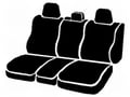 Picture of Fia Wrangler Custom Seat Cover - Saddle Blanket - Black - Split Seat 40/20/40 - Adj. Headrest - Air Bag - Cntr Seat Belt - Armrest/Strg w/CupHolder - No Cushion Strg - Headrest Cover