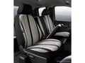 Picture of Fia Wrangler Custom Seat Cover - Saddle Blanket - Black - Front - Split Seat 40/20/40 - Adj. Headrests - Airbag - Armrest/Storage - Cushion Storage