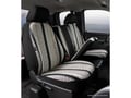 Picture of Fia Wrangler Custom Seat Cover - Saddle Blanket - Black - Front - Split Seat 40/20/40 - Adj. Headrests - Armrest w/Cup Holder - Cushion Storage