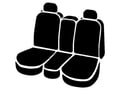 Picture of Fia Wrangler Custom Seat Cover - Saddle Blanket - Black - Front - Split Seat 40/20/40 - Adj. Headrests - Armrest/Storage