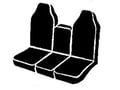 Picture of Fia Wrangler Custom Seat Cover - Saddle Blanket - Black - Front - Split Seat 40/20/40 - Armrest/Storage