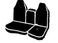 Picture of Fia Wrangler Custom Seat Cover - Saddle Blanket - Black - Split Seat 40/60 - Armrest - Cushion Cut Out