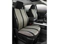 Picture of Fia Wrangler Custom Seat Cover - Saddle Blanket - Black - Bucket Seats - High-Back w/ Armrests - 33in High Backrest