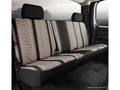 Picture of Fia Wrangler Custom Seat Cover - Saddle Blanket - Black - Split Backrest 60/40 - Solid Cushion - Cushion Cut Out