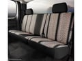 Picture of Fia Wrangler Custom Seat Cover - Saddle Blanket - Black - Rear - Split Cushion 40/60 - Solid Backrest