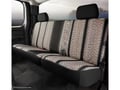 Picture of Fia Wrangler Custom Seat Cover - Saddle Blanket - Black - Rear - Split Cushion 40/60 - Solid Backrest