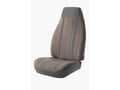 Picture of Fia Wrangler Custom Seat Cover - Saddle Blanket - Front - Gray - Bench/Bucket Seats - High Back