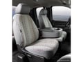 Picture of Fia Wrangler Custom Seat Cover - Saddle Blanket - Gray - Front - Split Seat 40/20/40 - Adj. Headrests - Airbags - Armrest w/Cup Holder - No Cushion Storage