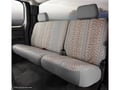 Picture of Fia Wrangler Custom Seat Cover - Saddle Blanket - Gray - Split Cushion 40/60 - Solid Backrest - Center Seat Belt