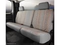 Picture of Fia Wrangler Custom Seat Cover - Saddle Blanket - Gray - Rear - Split Seat 40/60 - w/Removable Headrests