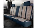 Picture of Fia Wrangler Custom Seat Cover - Saddle Blanket - Navy - Rear - Split Cushion 40/60 - Solid Backrest - Center Seat Belt