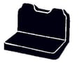 Picture of Fia Wrangler Custom Seat Cover - Saddle Blanket - Wine - Front - Bench Seat
