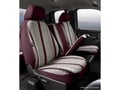 Picture of Fia Wrangler Custom Seat Cover - Saddle Blanket - Wine - Front - Split Seat 40/20/40 - Adj. Headrests - Airbag - Armrest/Storage w/Cup Holder - Cushion Storage - Incl. Head Rest Cover