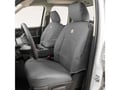 Picture of Precision Fit Seat Covers 1st Row - With bucket seats with adjustable headrests with driver electric controls with 1 armrest per seat with integrated seat belts without child seat cutouts without seat airbags