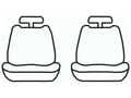 Picture of Precision Fit Seat Covers 1st Row - With sport bucket seats with recessed adjustable headrests with seat airbags