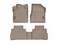 Picture of WeatherTech FloorLiners - 1st & 2nd Row - Tan