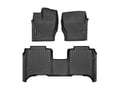 Picture of WeatherTech FloorLiners - 1st & 2nd Row - Black