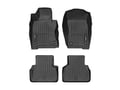 Picture of WeatherTech FloorLiners - 1st & 2nd Row - 2 Piece Rear Liner - Black