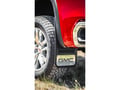 2019 GMC Sierra 1500 Black Letter Logo Gatorback Mud Flaps - Set