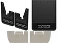 Picture of Truck Hardware Gatorback Black Wrap RAM Text Dually Mud Flaps - Set - Without Flares