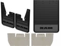 Picture of Truck Hardware Gatorback Gunmetal RAM Text Dually Mud Flaps - Set - Without Flares