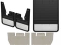 Picture of Truck Hardware Gatorback Stainless Plate Dually Mud Flaps - Set - Without Flares