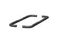 Picture of Aries 3 in. Round Side Bars - Incl. Side Bars And Mounting Hardware - Carbon Steel - Semi-Gloss Black - Extended Cab