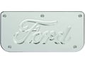 Single Ford Script Plate With Screws For 12