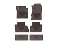 Picture of WeatherTech All-Weather Floor Mats - Cocoa - Front, 2nd & 3rd Row