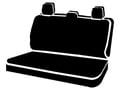Picture of Fia LeatherLite Custom Seat Cover - Bench Seat - Solid Black - Crew Cab