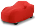 Picture of Form-Fit Indoor Custom Car Cover - Black - 2 Mirror Pockets - w/Antenna Pocket - w/Widebody