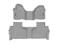 Picture of WeatherTech FloorLiners - 1st Row Over-The-Hump & 2nd Row - Grey