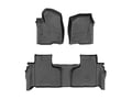 Picture of WeatherTech FloorLiners - 1st & 2nd Row - Black