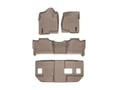 Picture of WeatherTech FloorLiners - Front, 2nd & 3rd Row - Tan