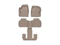 Picture of WeatherTech FloorLiners - 1st Row, 1-Piece 2nd/3rd Row - Tan