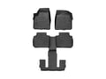 Picture of WeatherTech FloorLiners - 1st Row, 1-Piece 2nd/3rd Row - Black