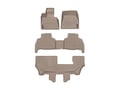 Picture of WeatherTech FloorLiners - Front, 2nd & 3rd Row - Tan