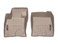 WeatherTech Floor Liners - 1st Row (Driver & Passenger) - Tan