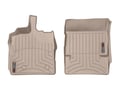 WeatherTech Floor Liners - 1st Row (Driver & Passenger) - Tan