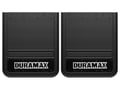 Picture of Truck Hardware Gatorback Black Wrap Duramax Dually Mud Flaps - Set