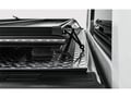 Picture of LOMAX Hard Tri-Fold Cover - Black Urethane Finish - With Ram Box - 5 ft. 7.4 in. Bed