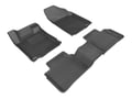 Picture of Kagu All-Weather Perfect Fit Floor Liner - 1st & 2nd Row - Fits Sedan Only