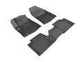 Picture of Kagu All-Weather Perfect Fit Floor Liner - Set - 1st & 2nd Row - Fits HUMP AT BASE OF DEAD PEDAL