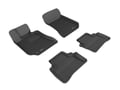 Picture of Kagu All-Weather Perfect Fit Floor Liner - 1st & 2nd Row - Fits Sedan Only, Dual Posts On Drivers Floor